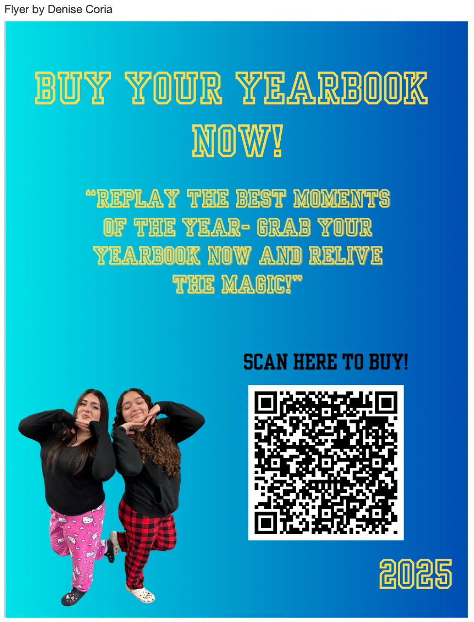 yearbook 2025 poster